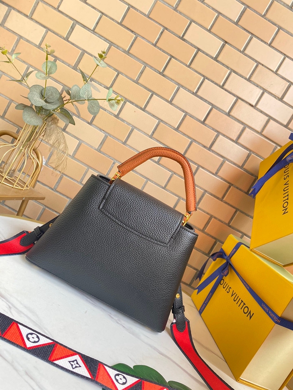 ルイヴィトンバッグ側面デザイン